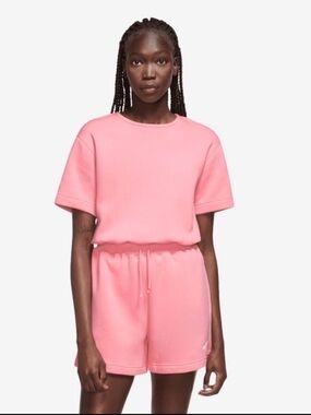 NWT Nike Women's Sportswear Phoenix Fleece Romper